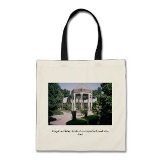 Aragah e Hafez, tomb of an important poet who died Tote Bag
