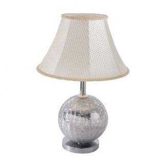 Yosemite Home Decor PTL5003 23 Inch Table Lamp with Tapered Shade    
