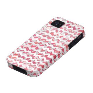 Dalmatian Pink and White Print iPhone 4/4S Cases
