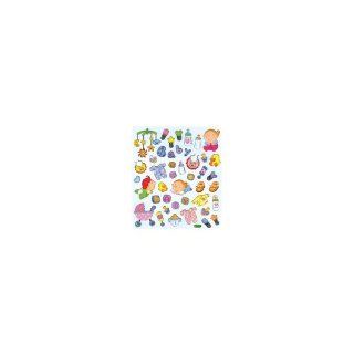 Multi Colored Stickers Baby Icons