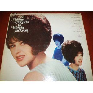 WANDA JACKSON   the many moods of CAPITOL 129 (LP vinyl record) Music