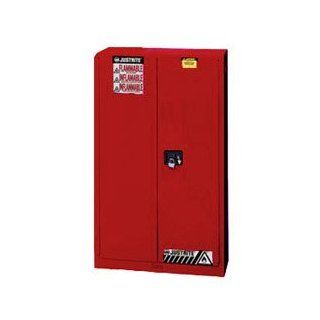 Justrite 894501 45 Gallon Cabinet Man with Pdle Handle