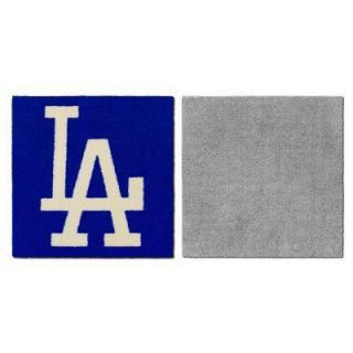 FANMATS Los Angeles Dodgers 18 in. x 18 in. Carpet Tile (20 Tiles / Case) 8587