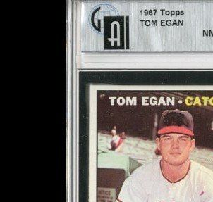 1967 Topps #147 Tom Egan   GAI NmMt (8) Sports Collectibles