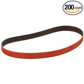 3M Cubitron II Cloth Belt 984F, Precision Shaped Ceramic, 1" Width x 132" Length, 60+ Grit, Orange (Pack of 200) Sander Belts