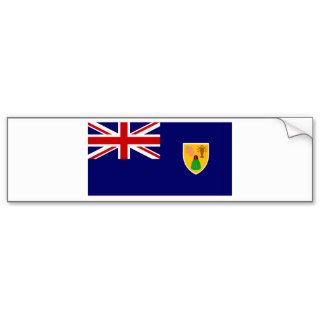 Flag of the Turks and Caicos Islands Bumper Sticker