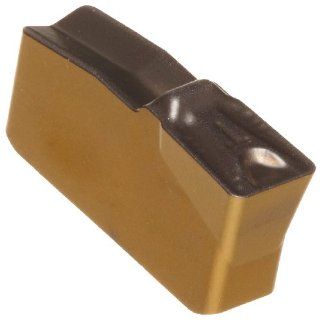 Sandvik Coromant Q Cut Carbide Turning Insert, 151.2, 5T Chipbreaker, GC4225 Grade, Multi Layer Coating, N151.2 5004 50 5T, 0.0157" Corner Radius (Pack of 10)