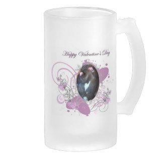 Valentine's Rat Heart mug