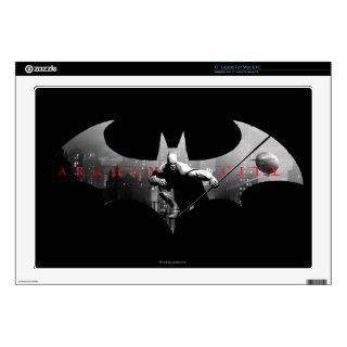 Arkham City Bat Symbol Skin For 17" Laptop