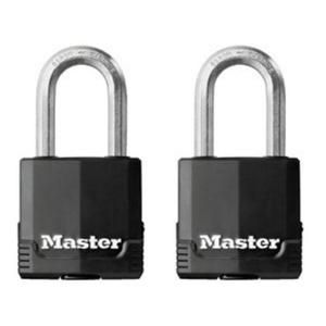 Master Lock Magnum 1 3/4 in. Covered Padlock with 1 1/2 in. Shackle (2 Pack) M115XTLFHCSEC