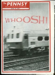 156mph test train run The PENNSY Pennsylvania RR Family News 6/15 1967 Entertainment Collectibles