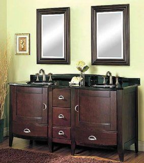 Collage Bath Double Vanity   Fairmont Designs Bathroom Vanity 2 157 V24 157 DB12 61 "W x 33 1/2 "H    