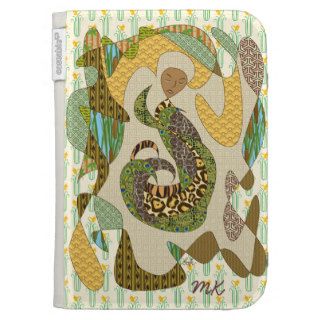 Mother Earth Abstract Illustration Animal Patterns Kindle 3G Covers