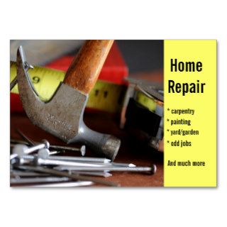 Home Repair,  carpentry,  paintingBusiness Cards