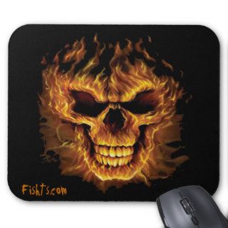 Fire Face Mousepad