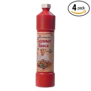 Zeisner Zigeuner Sauce/Hungarian, 33 Ounce (Pack of 4)  Gourmet Sauces  Grocery & Gourmet Food