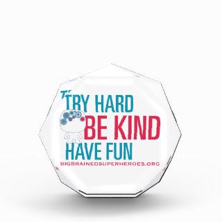 Try Hard. Be Kind. Have Fun. Awards