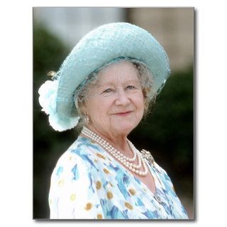 No.1 HM Queen Elizabeth, The Queen Mother 1987 Postcard