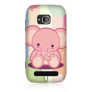 Head Case Designs Io Baby Elephants Hard Back Case Cover for Nokia Lumia 710 Cell Phones & Accessories