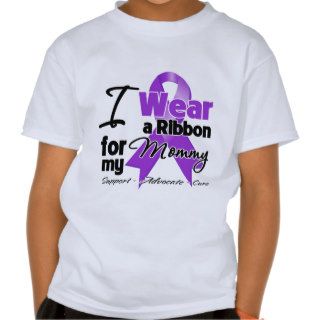 Mommy   Pancreatic Cancer Ribbon Tshirt