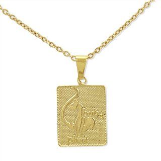 GF Baby Phat Cat Pendant Charm & Chain Necklace Girl Teens Lady Jewelry