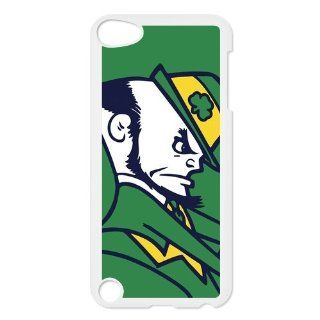 NCAA Notre Dame Fighting Irish Logo Cool Unique Durable Hard Plastic Case Cover for Apple iPod Touch 5 Custom Design UniqueDIY Cell Phones & Accessories