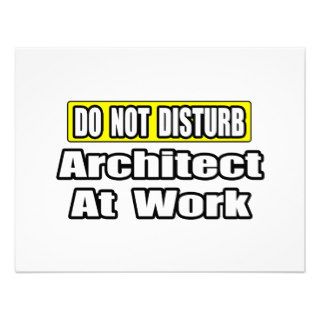 Do Not DisturbArchitect at Work Announcement