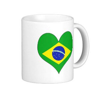 I Love Brazil Coffee Mug
