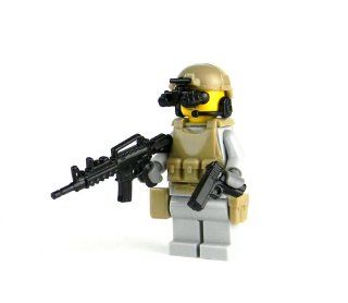 US Army Ranger Soldier   Battle Brick Custom Minifigure Toys & Games