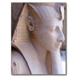 Colossal statue of Ramesses II at Memphis, Egypt Post Cards