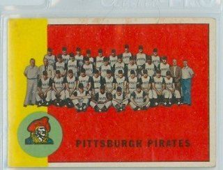 1963 Topps Baseball 151 Pirates Team Very Good to Excellent Sports Collectibles