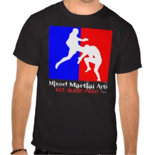 MMA   Mixed Martial Arts Pro Logo T shirt ESF