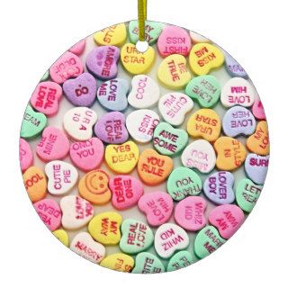 Candy Hearts Ornament