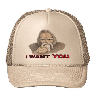 I want You Gone Squatchin Trucker Hat