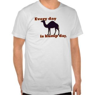 Camel "Every Day is Hump Day" Tees