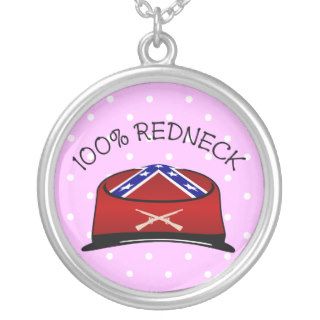 100% REDNECK CONFEDERATE CAP NECKLACES