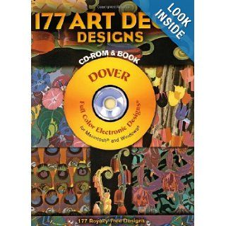 177 Art Deco Designs (Dover Full Color Electronic Design) (CD ROM and Book) Edouard Benedictus 9780486997667 Books