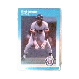 1987 Fleer #156 Chet Lemon Sports Collectibles