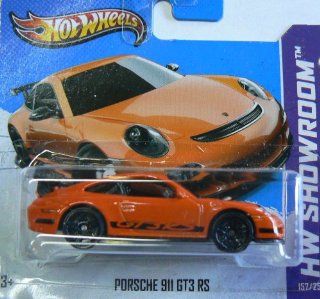 Hot Wheels HW Showroom 157/250 Porsche 911 GT3 RS on Short Card Toys & Games