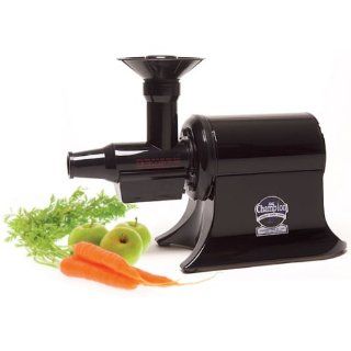 Heavy Duty Commercial Juicer in Black Electric Masticating Juicers Kitchen & Dining