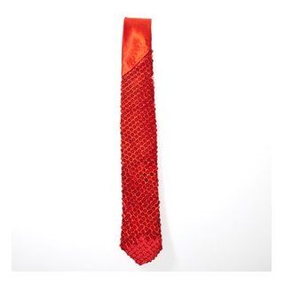Red Sequin Tie Clothing