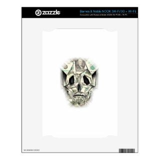 Dollar Skull design Skin For The NOOK