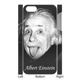 Custom Albert Einstein Cover Case for IPhone 5/5s WIP 158 Cell Phones & Accessories