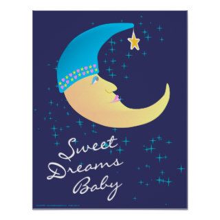 Sweet Dreams Baby Poster Print