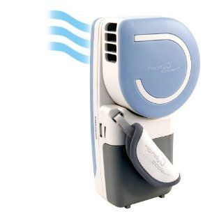 Consumer Electronic Products Small Fan & Mini Air Conditioner The Original Handy Cooler in Blue Supply Store Electronics