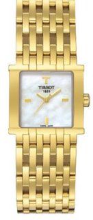 Tissot Ladies Watches Six T Gold PVD Square T02.5.181.85   WW Watches