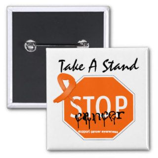 Stop Leukemia Cancer Take A Stand Pins