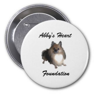 Abby's Heart Foundation Button