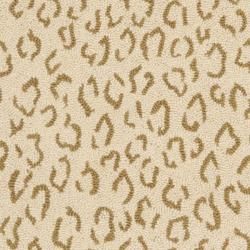 Hand hooked Chelsea Leopard Ivory Wool Rug (2'6 x 10') Safavieh Runner Rugs