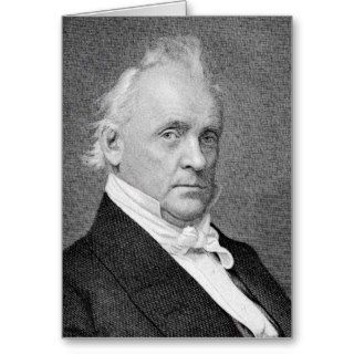 Buchanan   James President of United States Greeting Cards